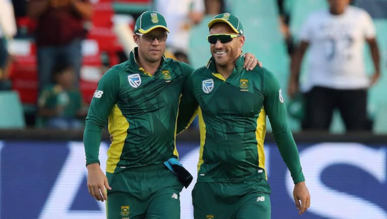 You are currently viewing De Villiers: Faf can be one of the great captains