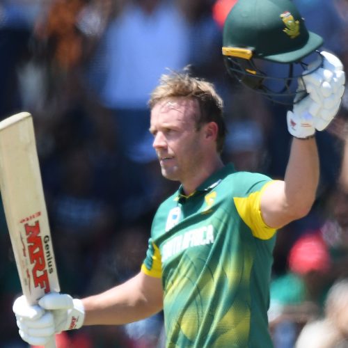 De Villiers: I was nervous