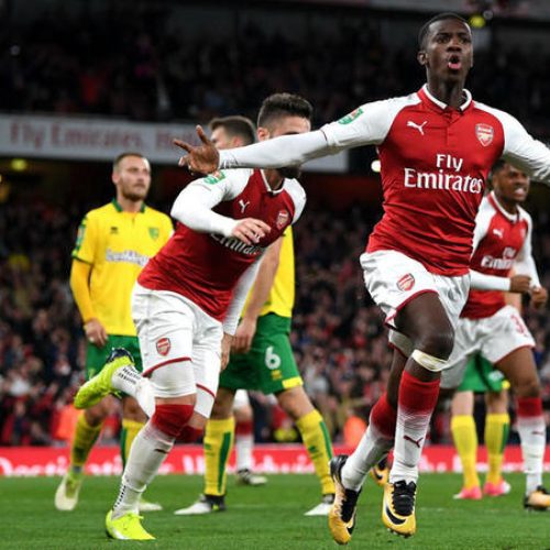 Nketiah’s heroics saves Arsenal