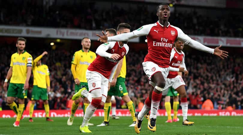 You are currently viewing Nketiah’s heroics saves Arsenal