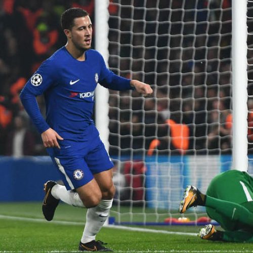 Hazard rescues a point for Chelsea