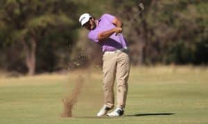 Read more about the article Du Plessis hits 66 to lead in Sishen