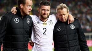 Read more about the article Mustafi set for lengthy spell on sidelines