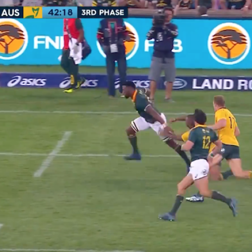 Watch: Springboks vs Wallabies highlights