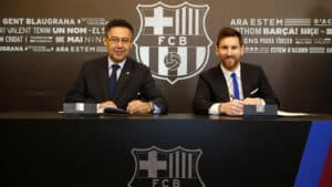 Read more about the article Messi signs new deal at Barca