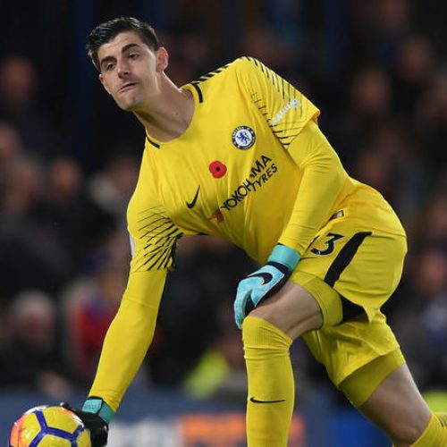 Courtois’ Chelsea contract talks on hold