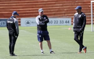 Read more about the article Hunt braced for ‘tough’ Sundowns clash