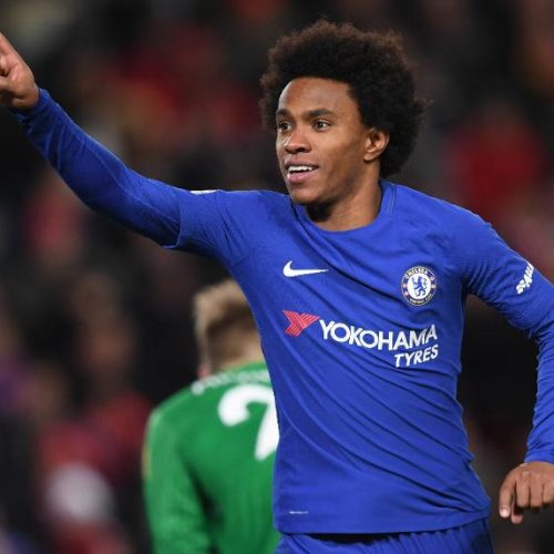 Willian: It was a shot, no doubt