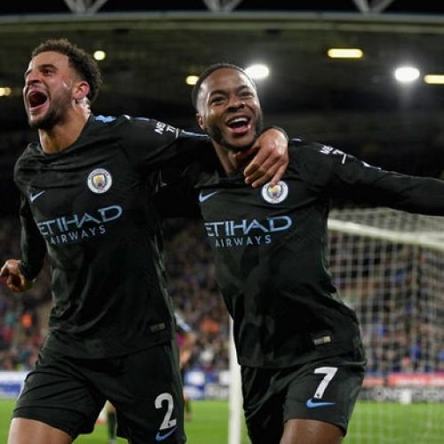 Man City set new away win record