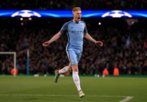 Read more about the article De Bruyne not fazed by Messi, Ronaldo comparisons