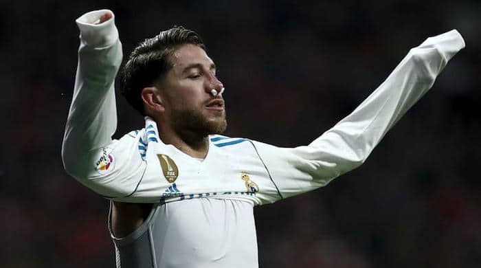You are currently viewing Ramos suffers broken nose in Madrid derby