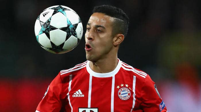 You are currently viewing Bayern suffer Thiago injury blow