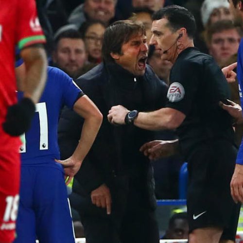 Conte apologises for his actions
