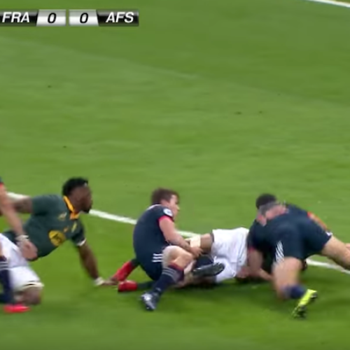 Watch: France vs Springboks highlights