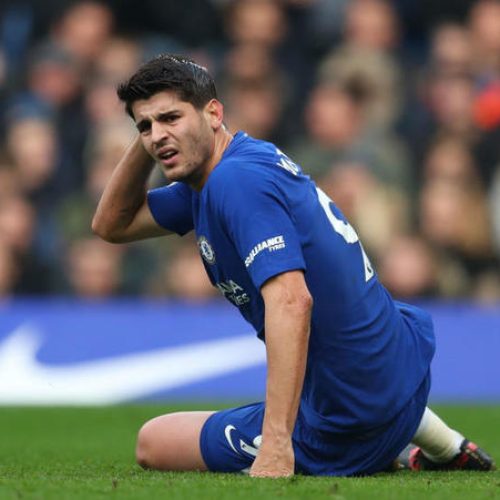 Conte: Morata sidelined for Huddersfield trip