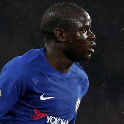Kante returns to contact training at Chelsea