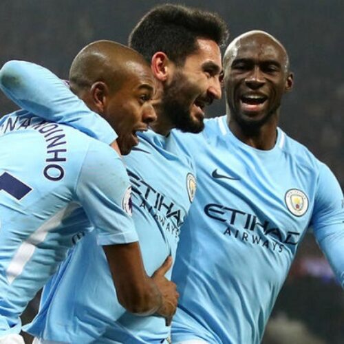 Man City thrash Spurs