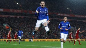Read more about the article Rooney penalty cancels out Salah stunner