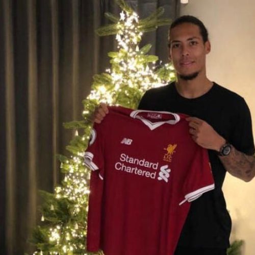 Liverpool agree ‘world-record’ fee for Van Dijk