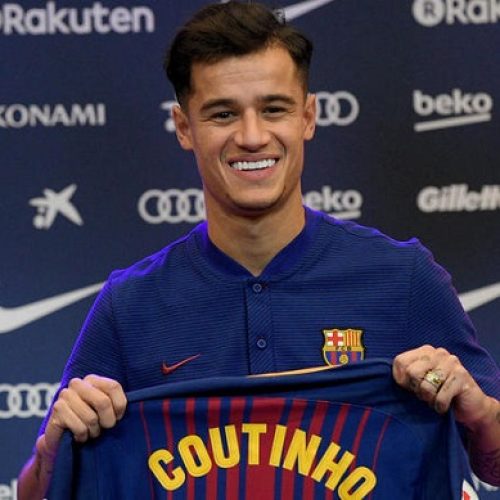 Coutinho to don Cruyff’s 14 at Barcelona