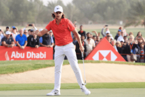 Read more about the article Tommy Fleetwood defends Abu Dhabi title