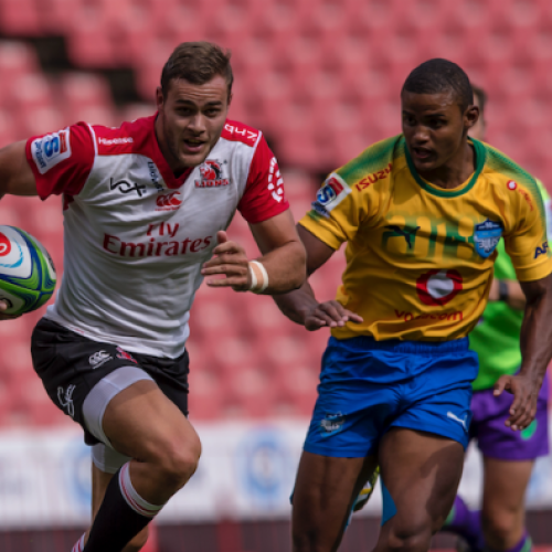 Lions smash Bulls in warm-up