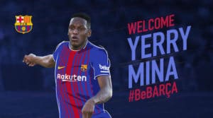 Read more about the article Barcelona confirm Mina signing