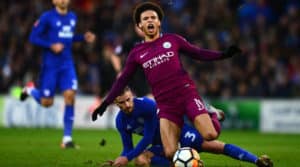 Read more about the article Guardiola: Sane ruled out for up to a month