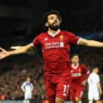 Liverpool's Mohamed Salah.