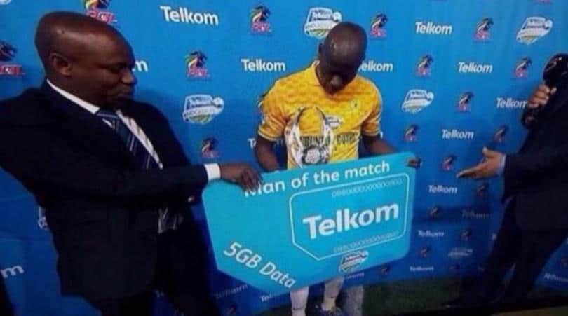 You are currently viewing Sundowns player awarded 5GB of data for MOTM