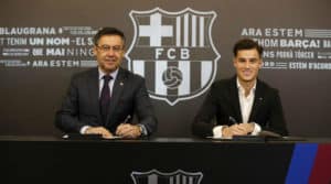 Read more about the article Coutinho completes club-record Barca move