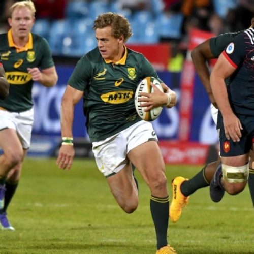 Springboks fifth, France 10th in rankings