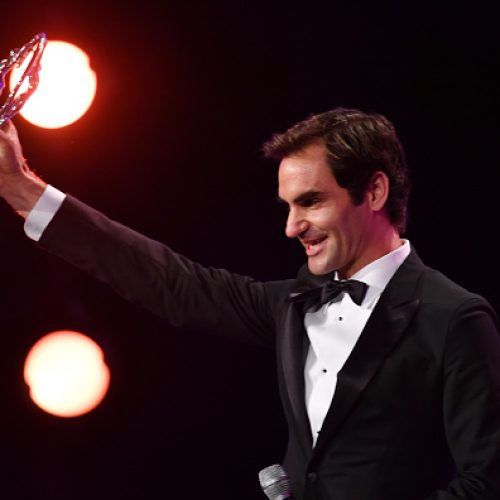 Double delight for Federer at Laureus Awards