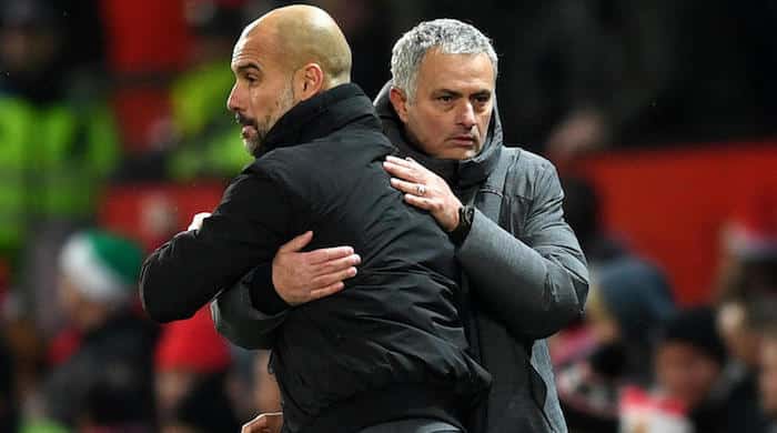You are currently viewing Mourinho takes dig at City – United a big team in defeat