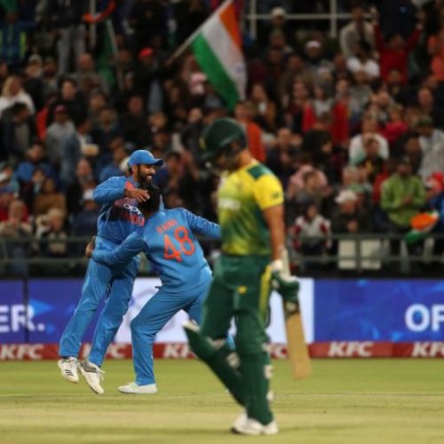 India win T20I series after Newlands thriller