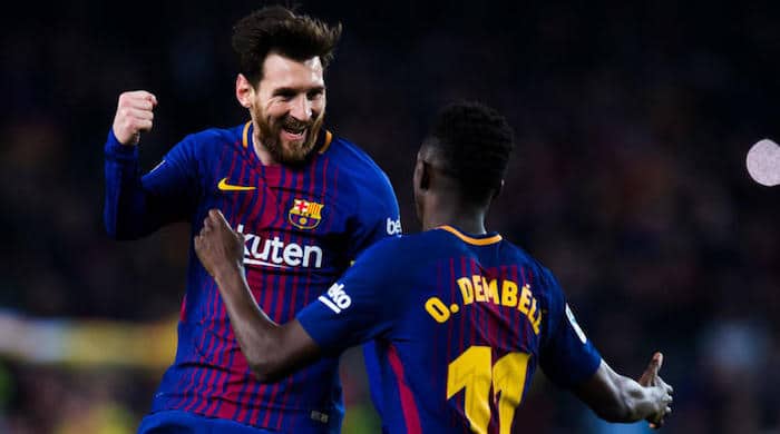 You are currently viewing ‘Best in history’ Messi lauded by Coutinho, Busquets