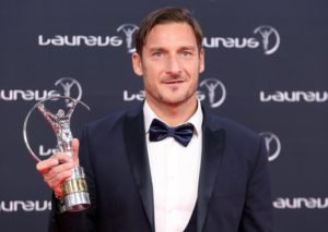 Read more about the article Totti’s career recognised with Laureus award