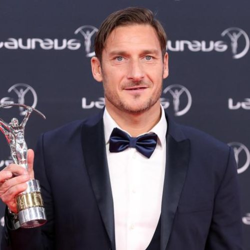 Totti’s career recognised with Laureus award