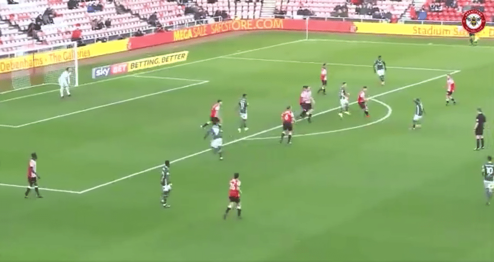 You are currently viewing Watch: Mokotjo scores first Brentford goal
