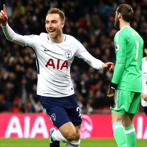 Spurs end United’s unbeaten run in 2018