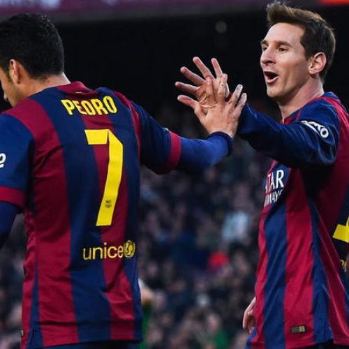 Pedro: Messi is best but ‘not invincible’