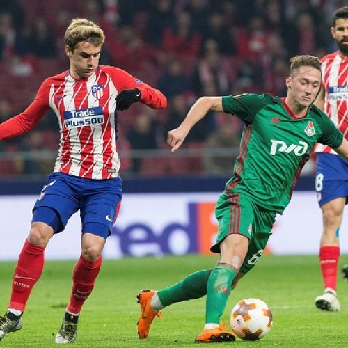 Atletico ease past Moscow in UEL clash