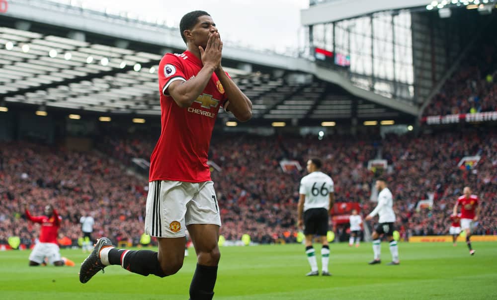 Marcus Rashford fires Manchester United past Liverpool