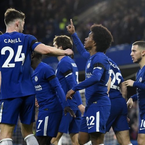 Chelsea bounce back with Premier League victory over Palace