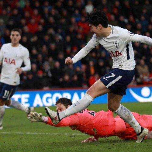 Spurs put four past Bournemouth