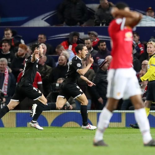 Sevilla knock Man United out of the Champions League