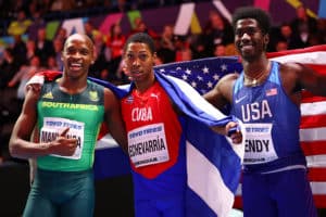 Read more about the article Manyonga wins silver at World Indoor Champs