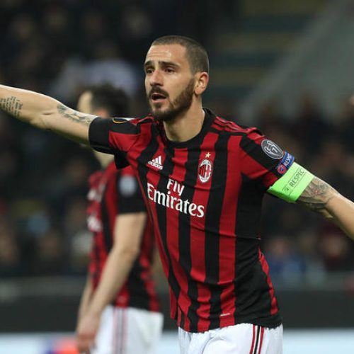 Bonucci: Milan were scared against Arsenal