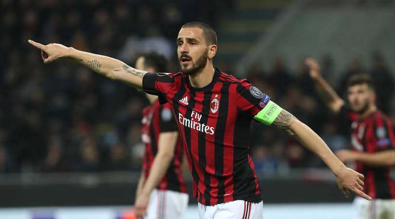You are currently viewing Bonucci: Milan were scared against Arsenal
