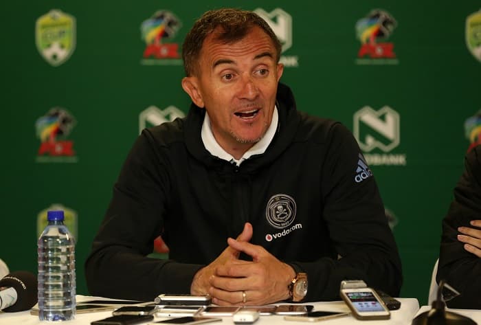 You are currently viewing Micho apologises to fans as Pirates exit Nedbank Cup